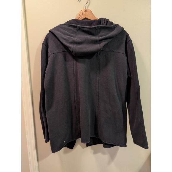 Zella Nordstrom Zip Up Hoodie In Black - Picture 4 of 5